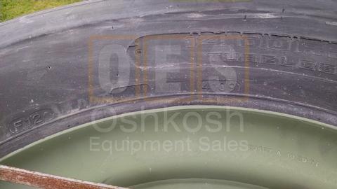 14.00R20 Goodyear AT-2A Tire on Combat Wheel
